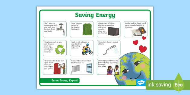 Energy Saving Posters