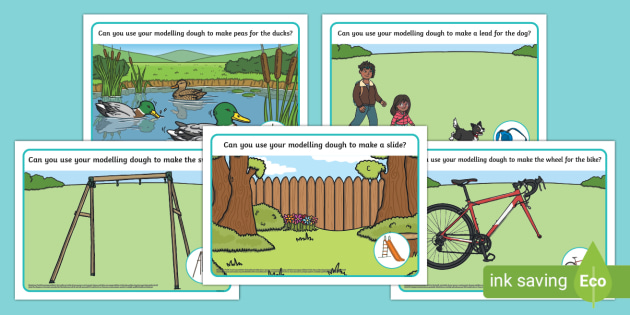 At the Park Modelling Dough Mats