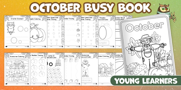 October Busy Book
