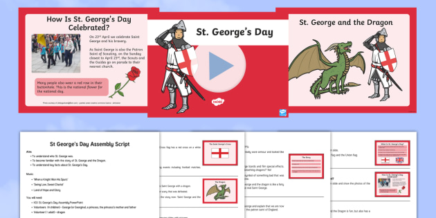 St. George's Day Assembly (teacher made)