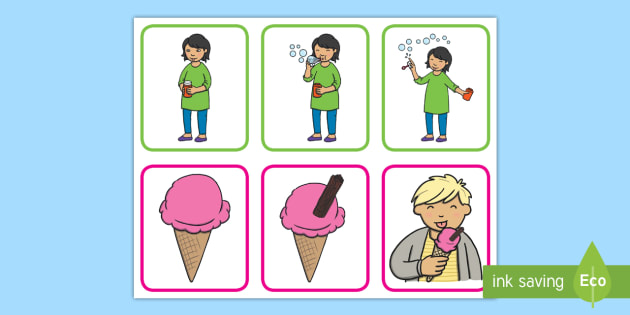 ThreeStep Sequencing Cards Kindergarten Resources
