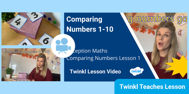 Early Years Maths: Comparing Numbers Video Lesson 1