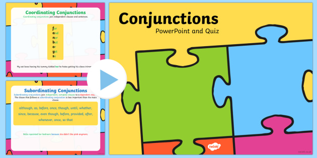 List Of Conjunctions Ks2 Word Mat Primary Resources