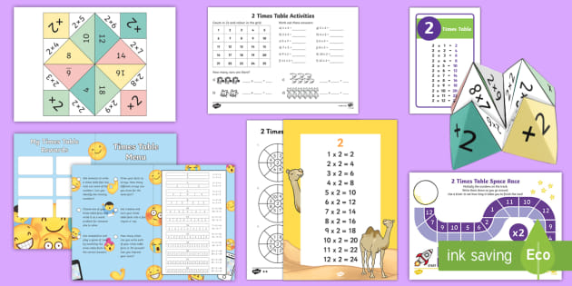 2 Times Table (teacher made)