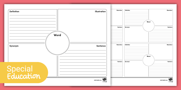 vocabulary-four-square-