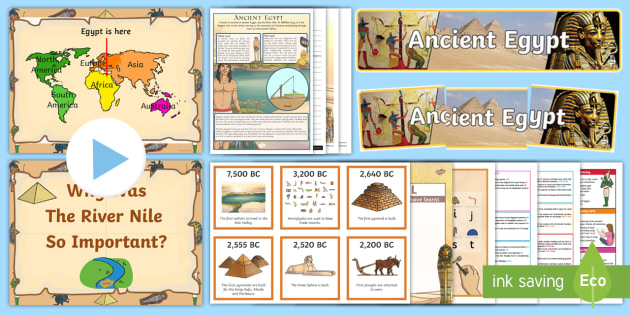 Ancient Egypt Resource Pack - Teacher-Made Resources