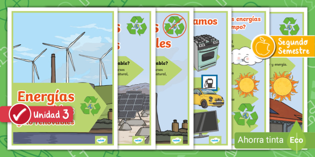 lista de fuentes de energia no renovables