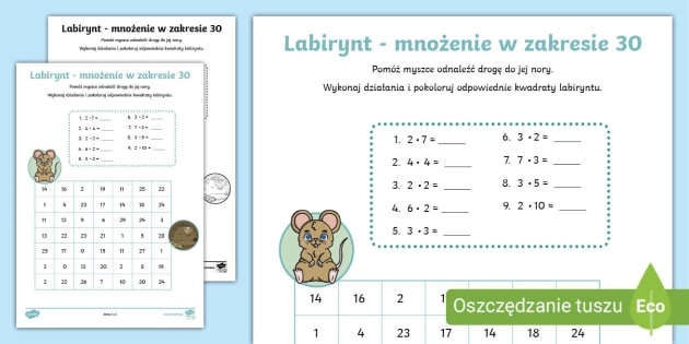 Sprawdzian Klasa 2 Matematyka Mnożenie
