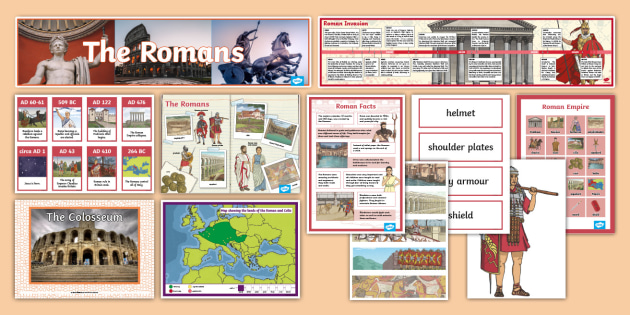 Romans Display KS2 Resource Pack - History (teacher made)