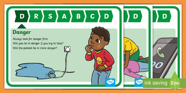 DRS ABCD Posters - First Aid Teaching (teacher Made)