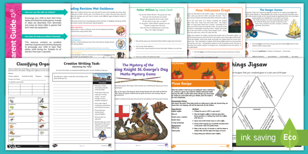year 6 home learning resource pack teacher made