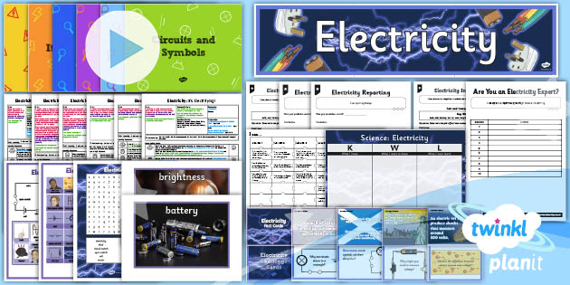 Science Electricity Year 6 Unit Pack Teacher Made