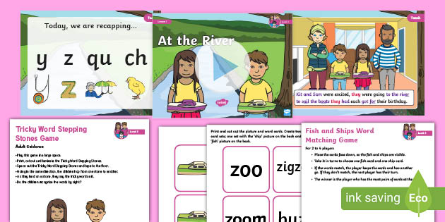 Recap Y Z Qu Ch Lesson Pack Level 3 Week 8 Lesson 2