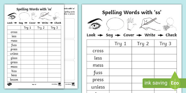 ss phonics worksheets and games - Galactic Phonics