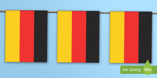 Germany Flag Bunting Teacher Made
