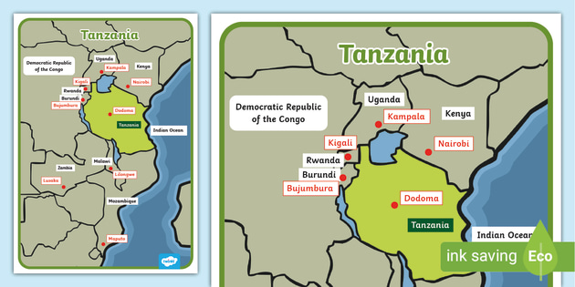 T Tp 1636363324 Tanzania Map Ver 3 