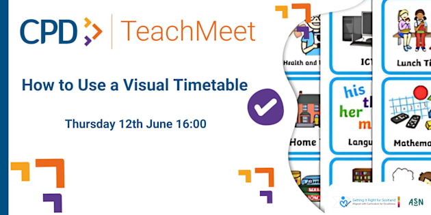 How to Use a Visual Timetable Twinkl Teach Meets - Twinkl