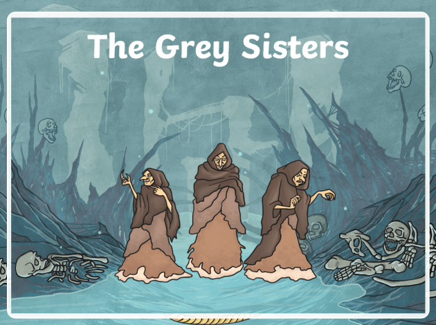 the Sisters Graeae (#4 in my Quest for the Gorgon head series) *story  details in comments : r/mythology