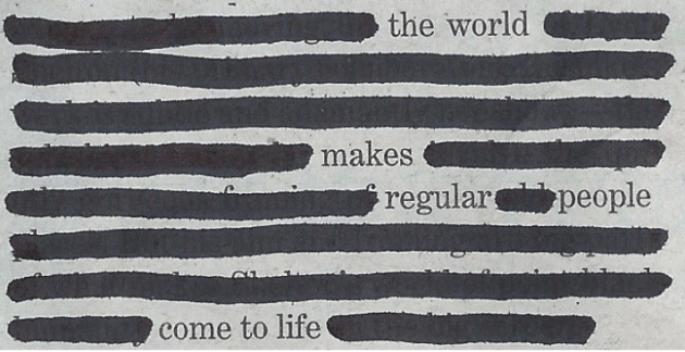 Turn These Pages into Poems Make Blackout Poetry 