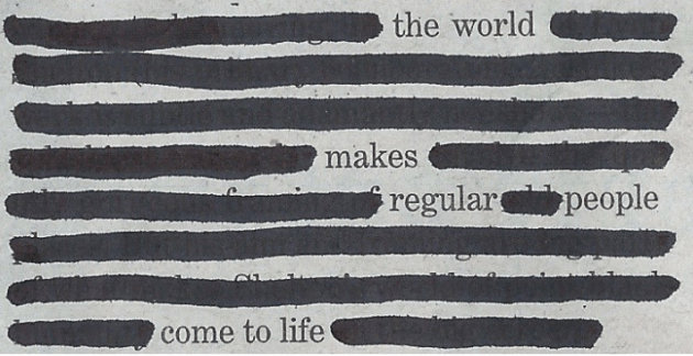 Khám phá vẻ đẹp thú vị của nghệ thuật Blackout Poetry thông qua bức ảnh tuyệt đẹp này. Mời bạn đến và trải nghiệm những thăng hoa và cảm xúc mà nó mang lại!