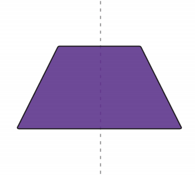 isosceles trapezoid shape