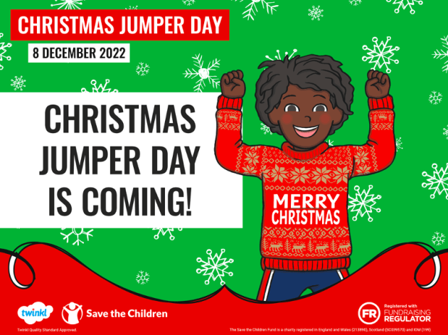 What is Save the Children’s Christmas Jumper Day?  Twinkl