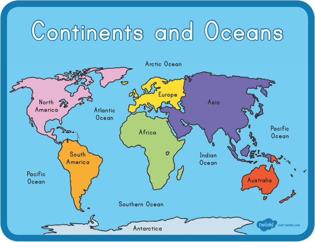 What are Continents? | Twinkl USA - Twinkl