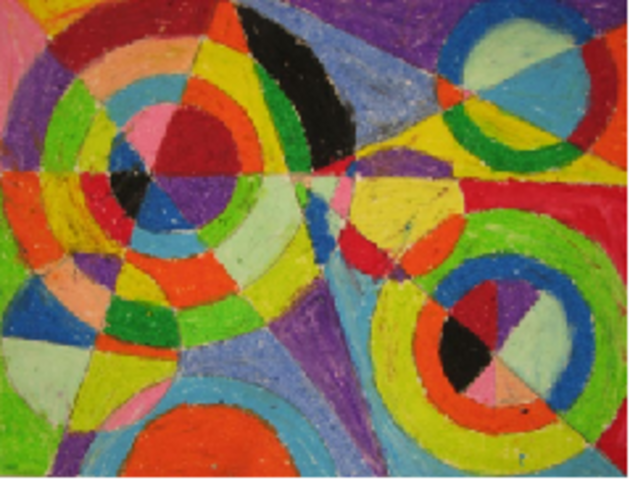 Draw, Cut, and Collage an Abstract Art Project - Make and Takes