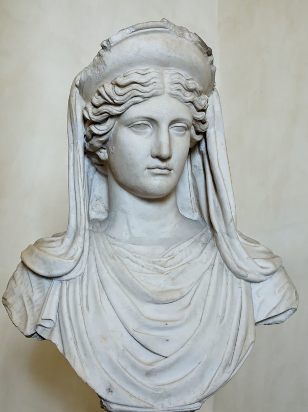 9" Demeter Greek Goddess of Agriculture Statue Greek Mythology Sculpture 