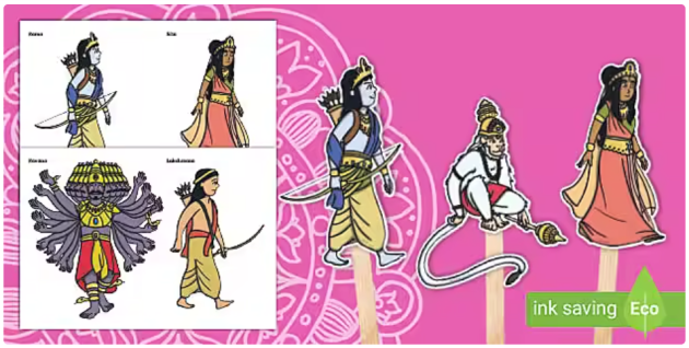630px x 318px - What is the Story of Rama and Sita? | Diwali | Twinkl