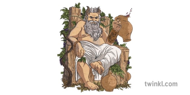 Dionysus God of Wine from Hades game