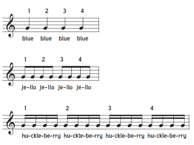 quarter note outline