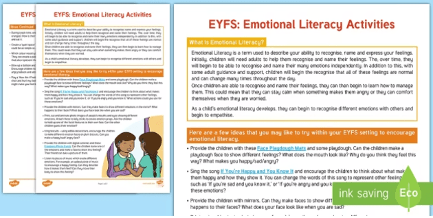 Pieces of me - Elsa Support for emotional literacy