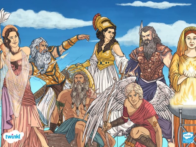 Origins of the Greek Gods – Information for Children