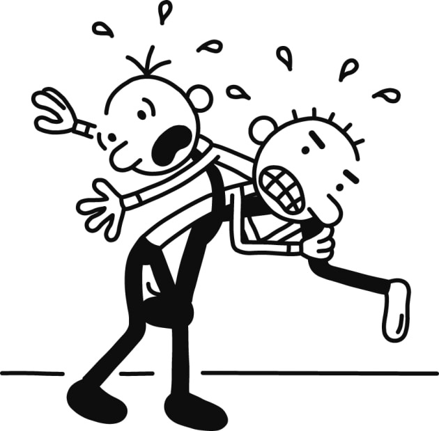 diary of a wimpy kid pictures of characters
