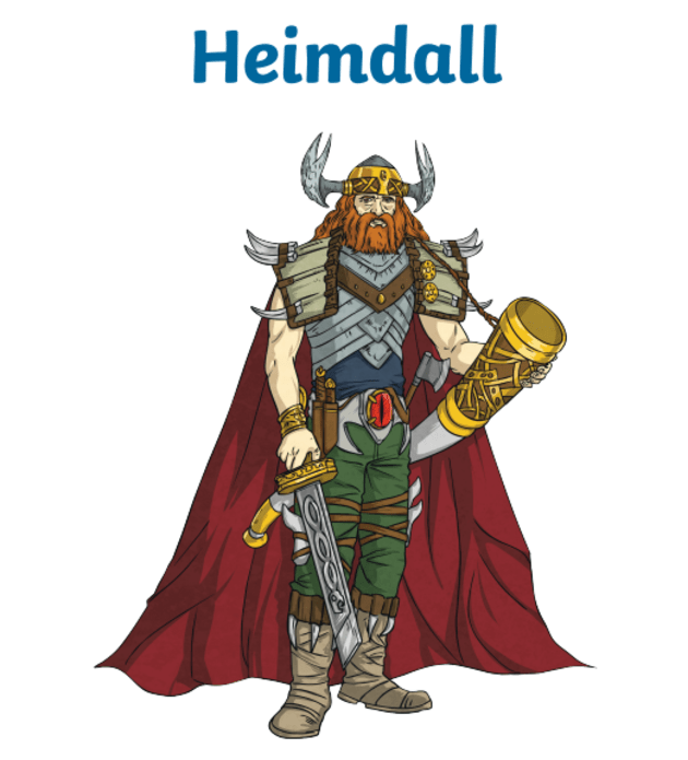 If Heimdall were to, for reasons unknown, travel to the Greek
