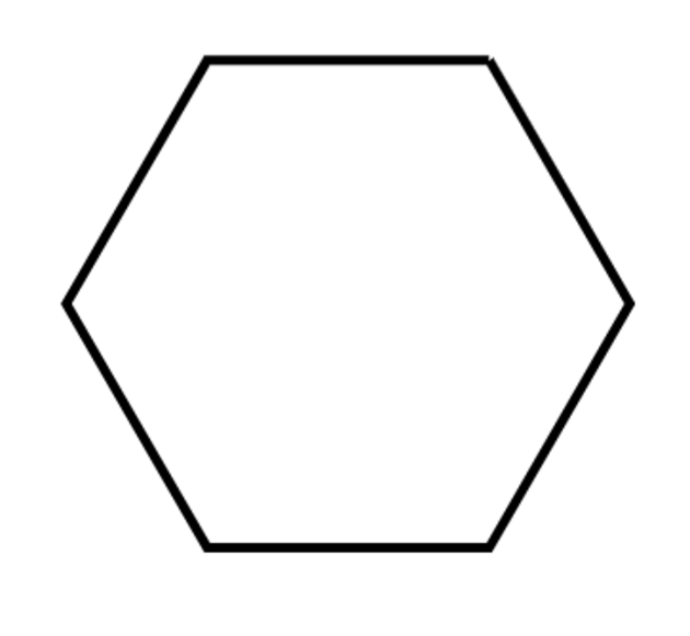 What Is A Hexagon 6 Sided Shape How Many Sides 