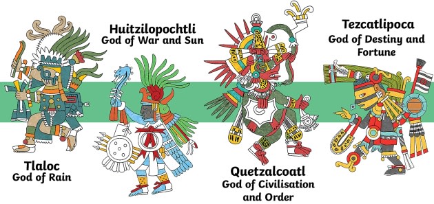 aztec gods names and meanings