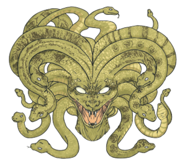 Medusa gorgon mythical creature of greek mythology