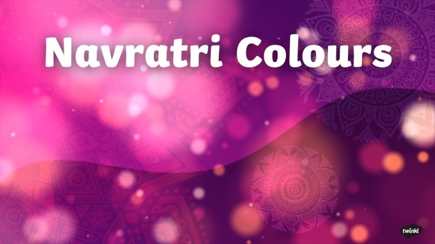 9 Colours of Navratri 2023 & their Significance | Navratri Colours | Nine  Colours of Navratri - YouTube
