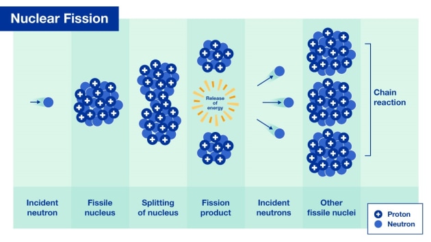 nuclear fission diagram