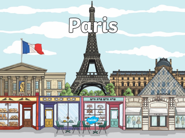 Personalized Travel Art for Kids Set of 4 Prints, Paris Eiffel Tower Art,  Unique Room Decor for Teens, London Art Print, New York Print 