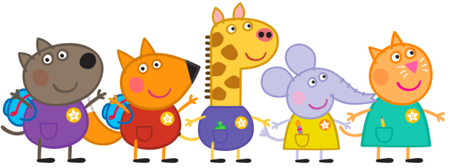 How tall is Peppa Pig? Daddy Pig? Who is the tallest?