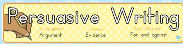 Persuasive Writing Language | What is Persuasive Writing?