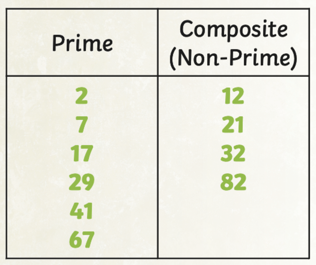 prime numbers and encryption codes