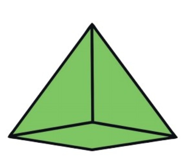 3d rectangular pyramid