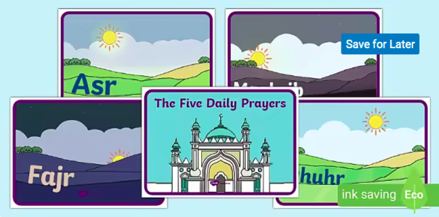 The Five Times of Prayer in the Qur'an | Teaching Wiki