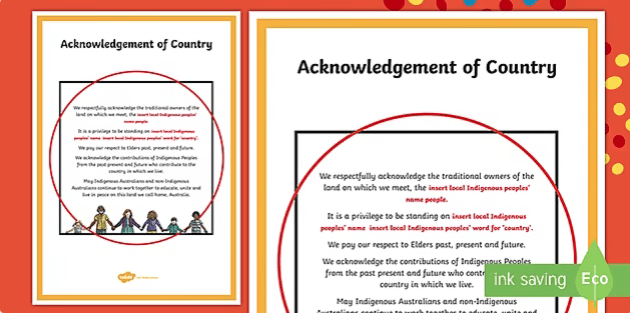 acknowledgement of country essay