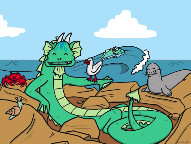 Splatter Taniwha Rocks What is a Taniwha? - Māori / New Zealand Legends - Twinkl