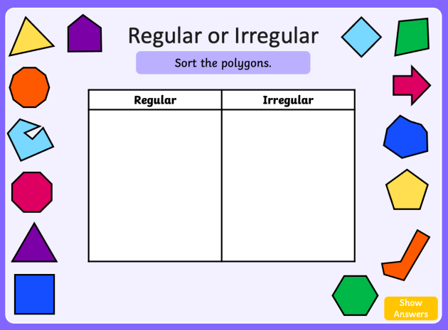 Name the Polygon  Geometry activities, Geometric shapes names